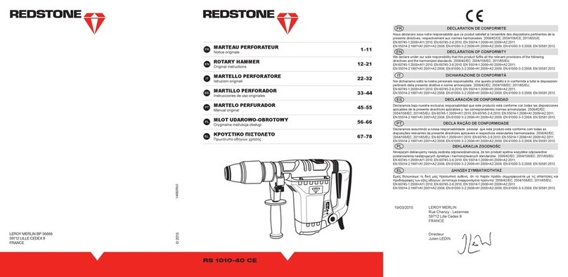 Red Stone RS 1010-40 CE Original instructions