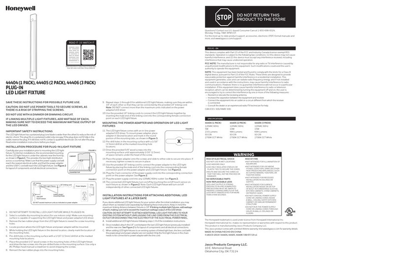 Honeywell 44404 User manual