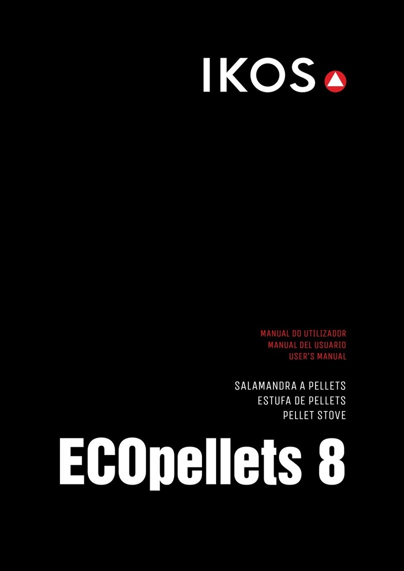 IKOS ECOpellets 8 user manual