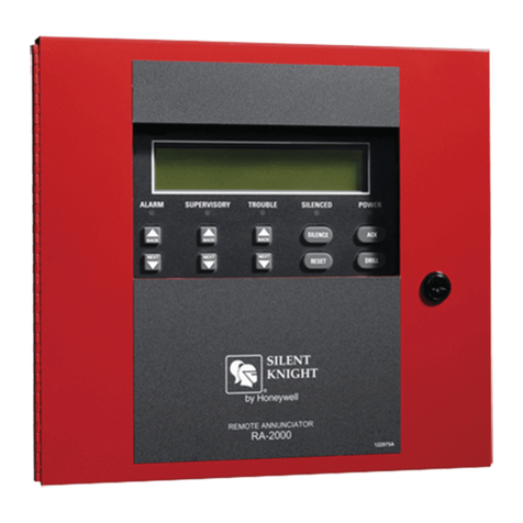 Honeywell SILENT KNIGHT RA-2000 User manual