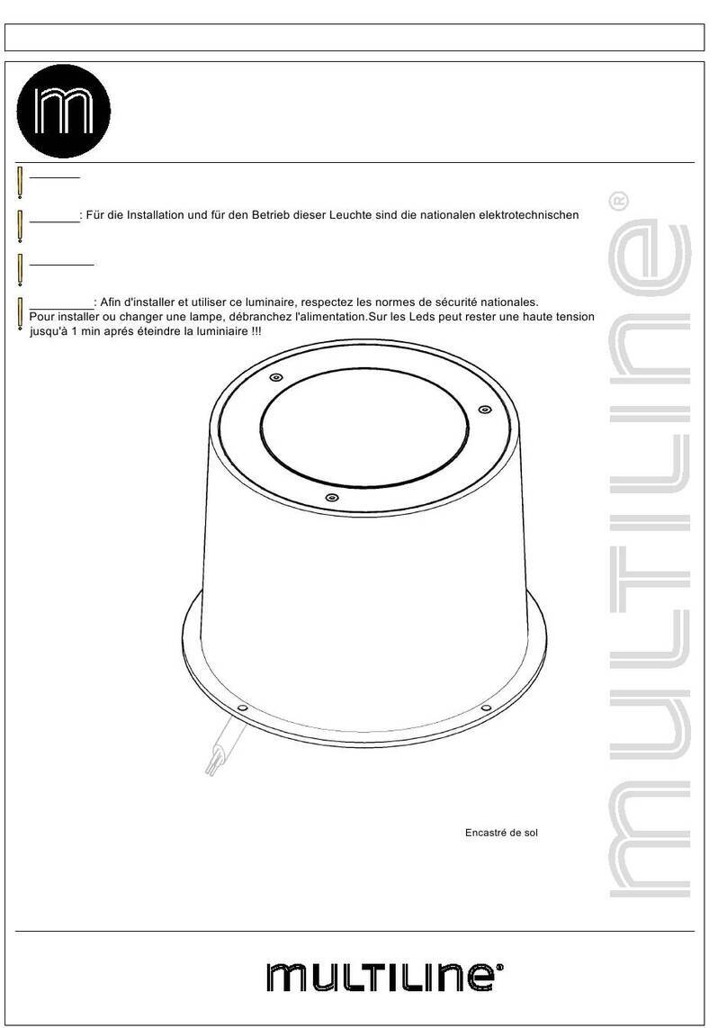 MULTILINE Metro User manual MULTILINE Metro User manual