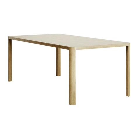 Thonet PROGRAMM 1140 Assembly instructions