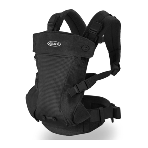 Graco CRADLE ME 4-IN-1 CARRIER User manual