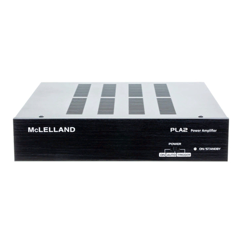 McLelland PLA2 User manual