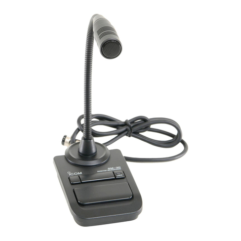 Icom SM-30 User manual