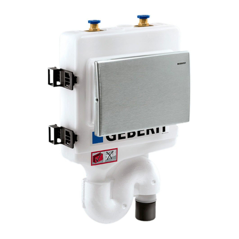 Geberit 616.211.00.1 Maintenance manual