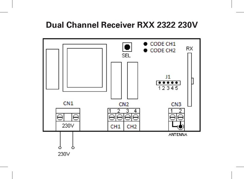 Seav RXX 2322 230V User manual