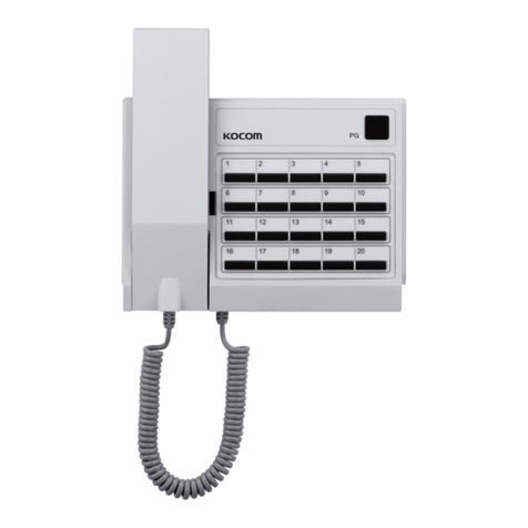 KOCOM KIP-620ML User manual