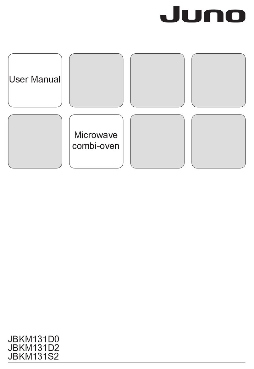 JUNO JBKM131D0 User manual