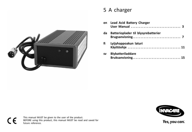 Invacare 4C24050A user manual