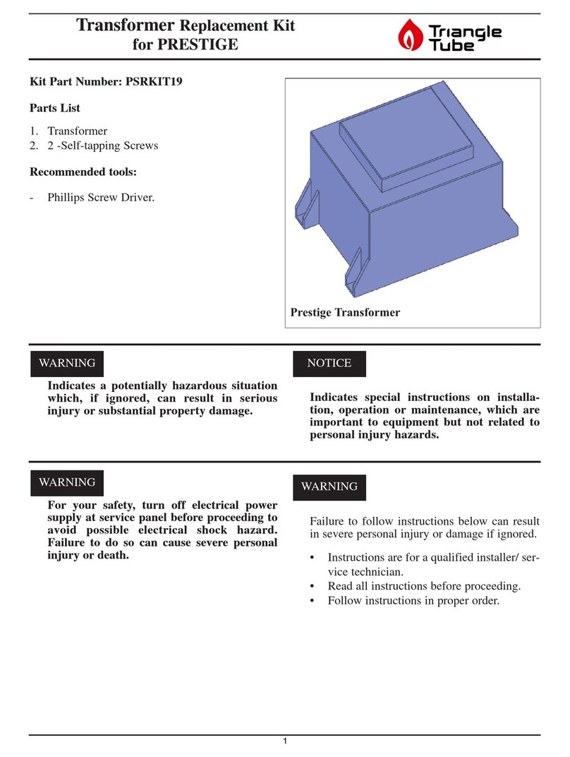 TriangleTube PSRKIT19 User manual