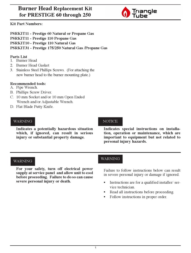 TriangleTube PSRKIT11 instructions