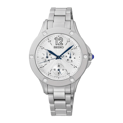 Seiko SKY671P1 instructions