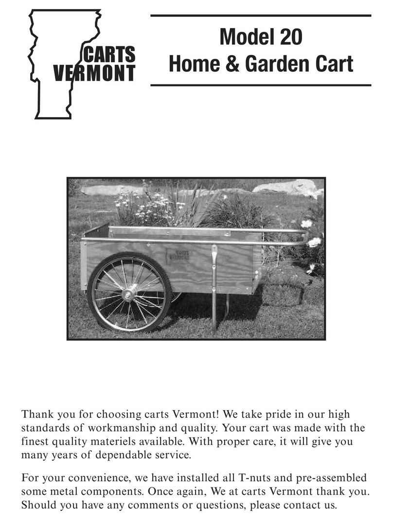 Carts Vermont 20 manual