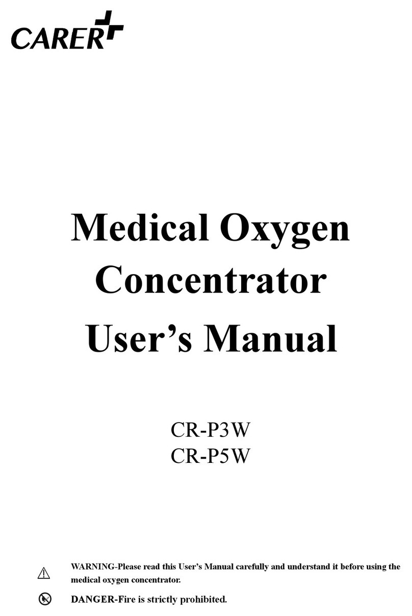 CARER Medical Technology CR-P3W user manual CARER Medical Technology CR-P3W user manual