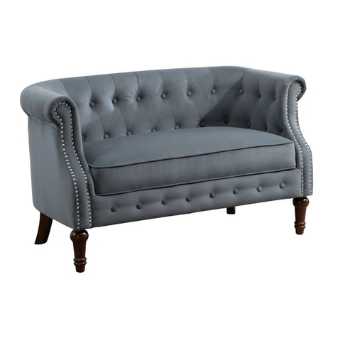 Happy Beds FREYA Fabric Sofa User manual Happy Beds FREYA Fabric Sofa User manual