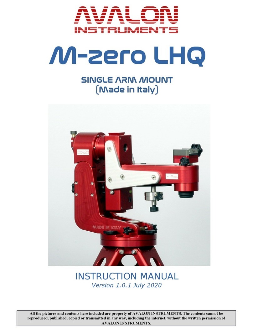Avalon M-zero LHQ instruction manual Avalon M-zero LHQ instruction manual