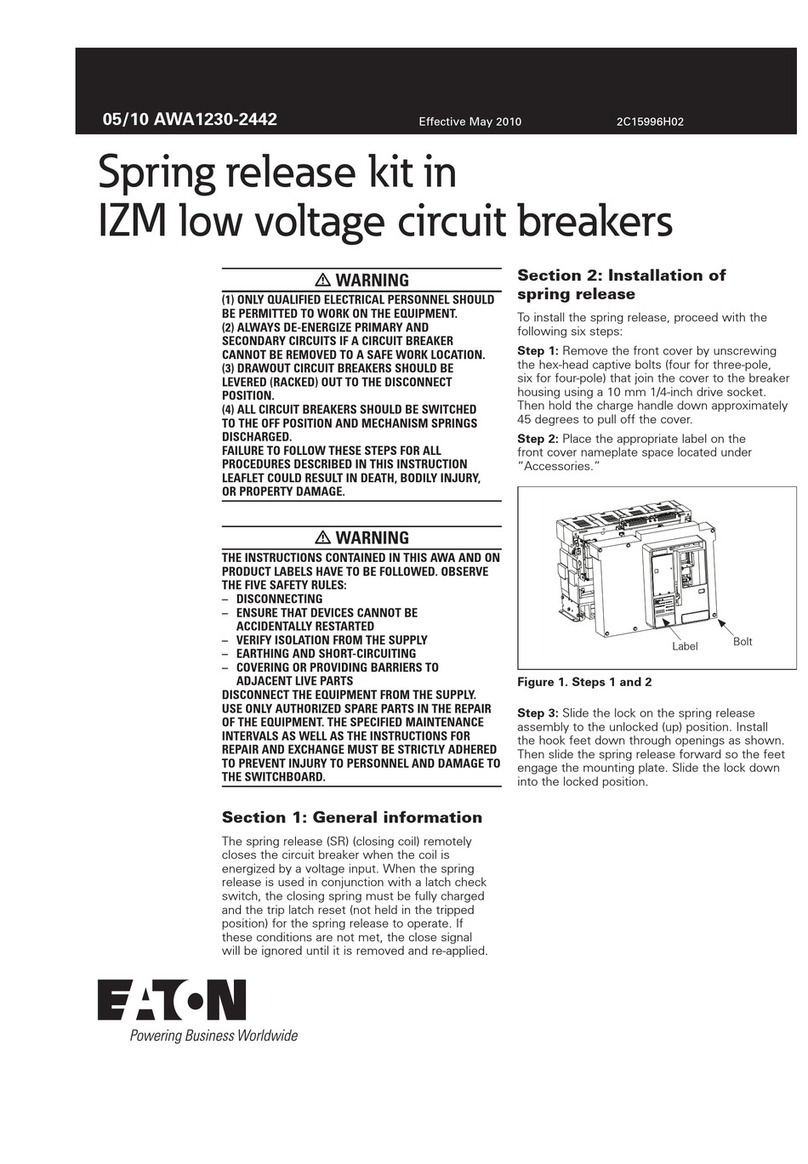 Eaton IZM quick start guide