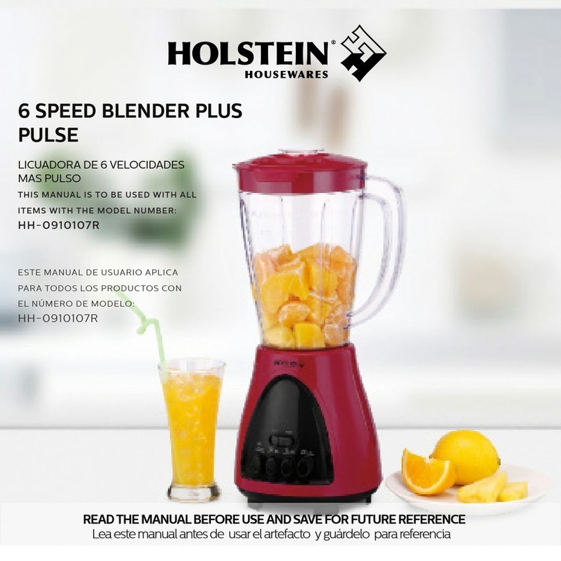 Holstein Housewares HH-0910107R manual