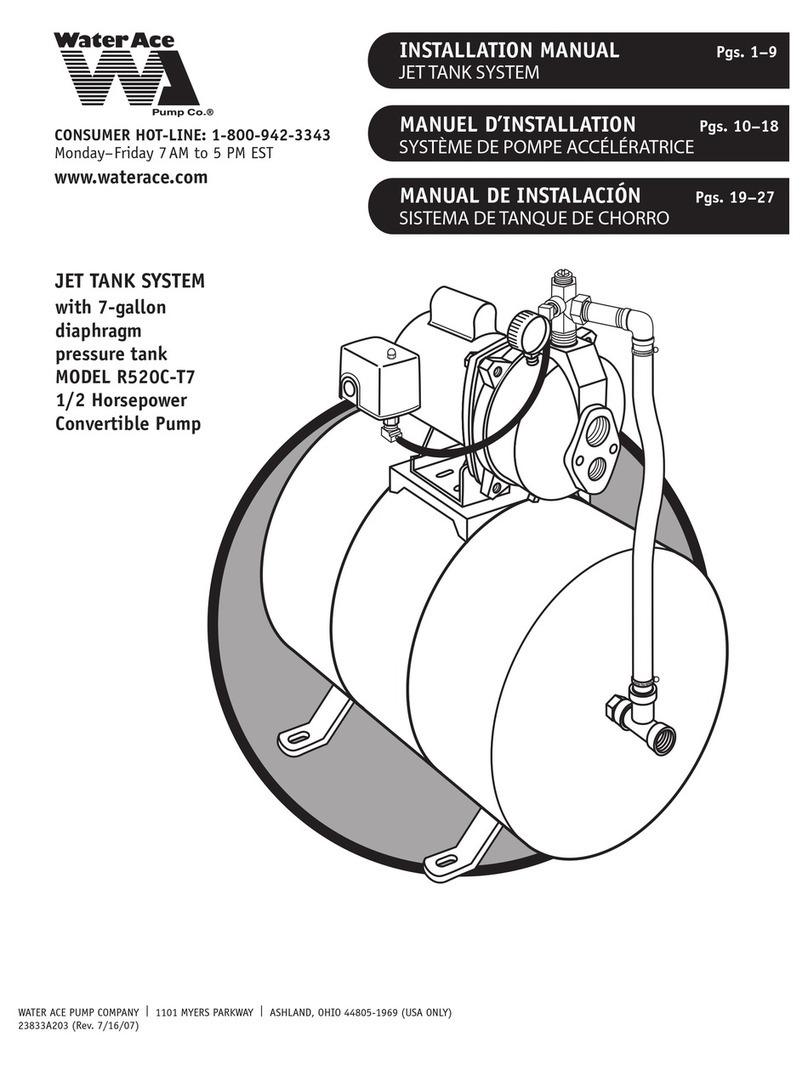 WaterAce R520C-T7 User manual