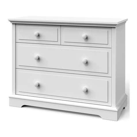 Child Craft Universal Select Dresser F09409 User manual Child Craft Universal Select Dresser F09409 User manual
