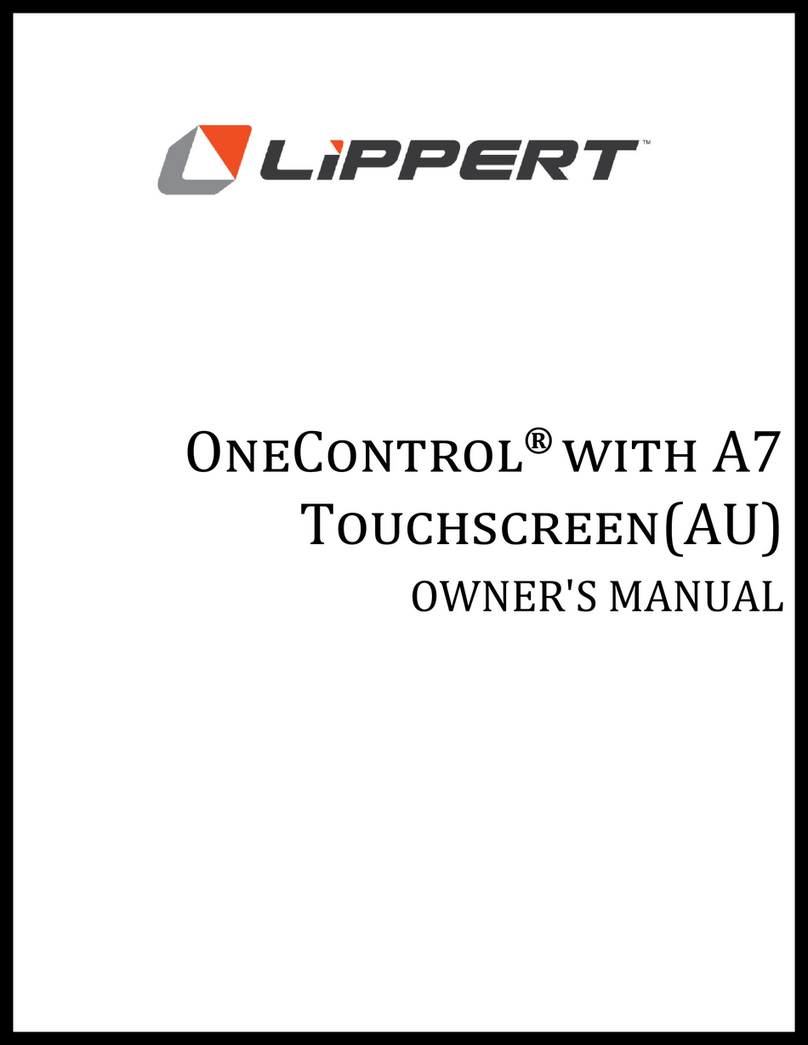 Lippert OneControl owner's manual