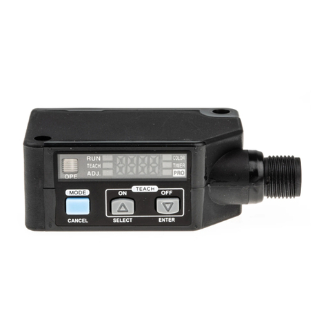 Sunx LX-100 User manual