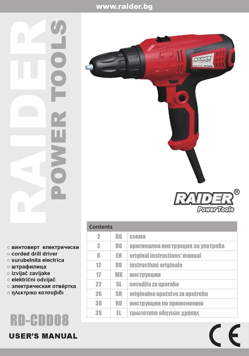 Raider RD-CDD08 User manual Raider RD-CDD08 User manual