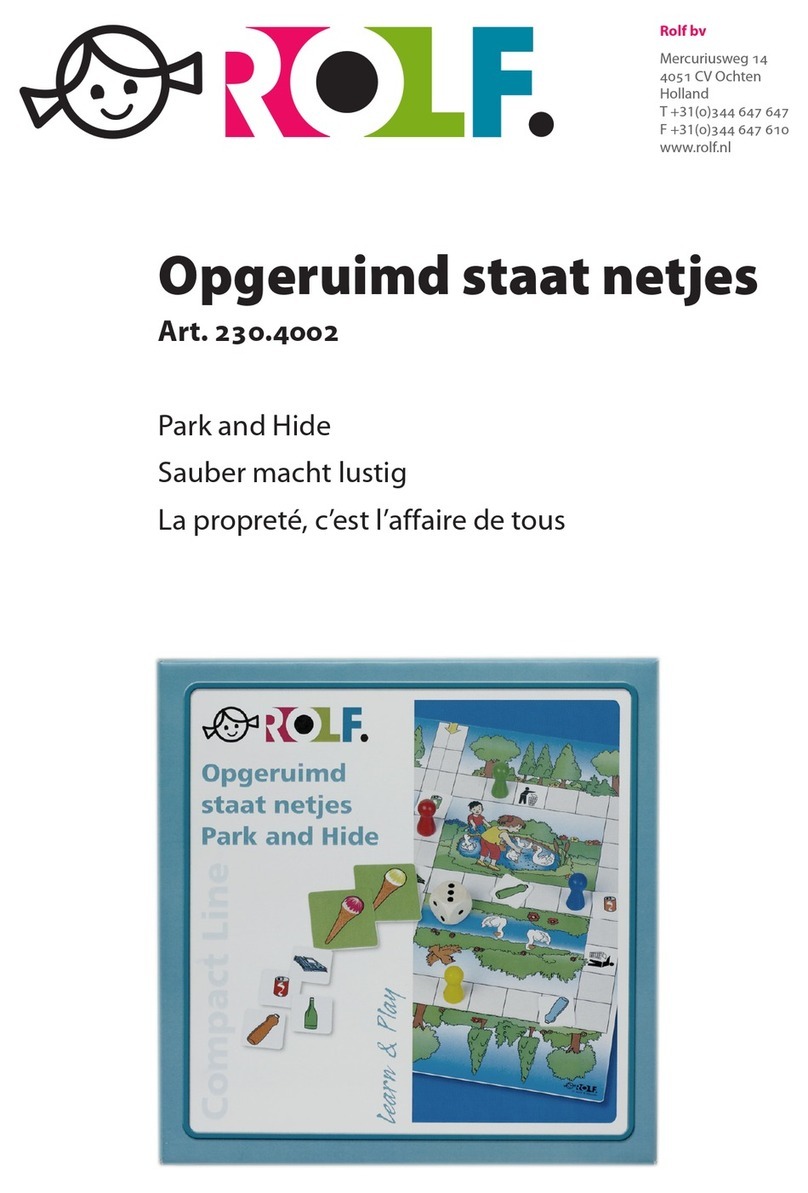 ROLF Park and Hide User manual