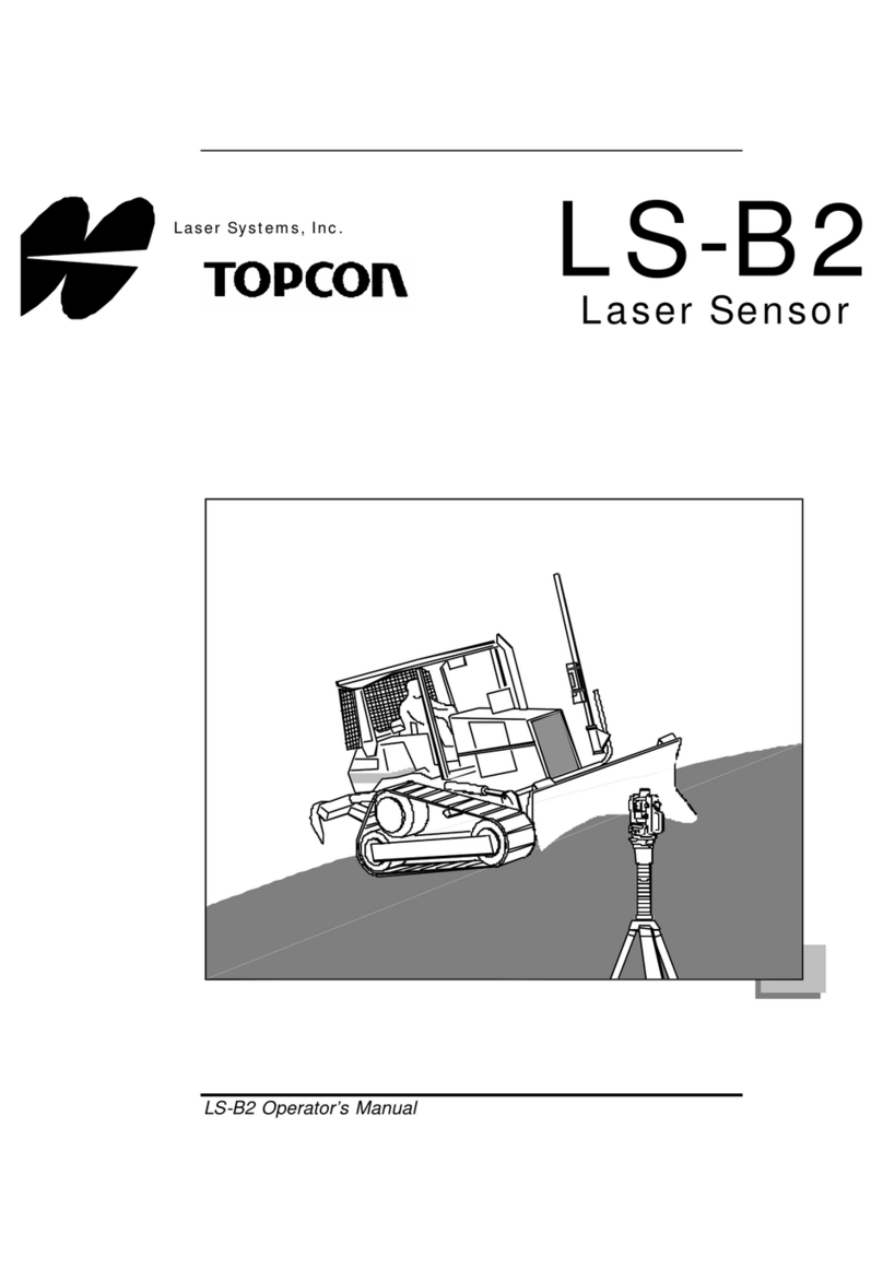 Topcon LS-B2 Operator's manual