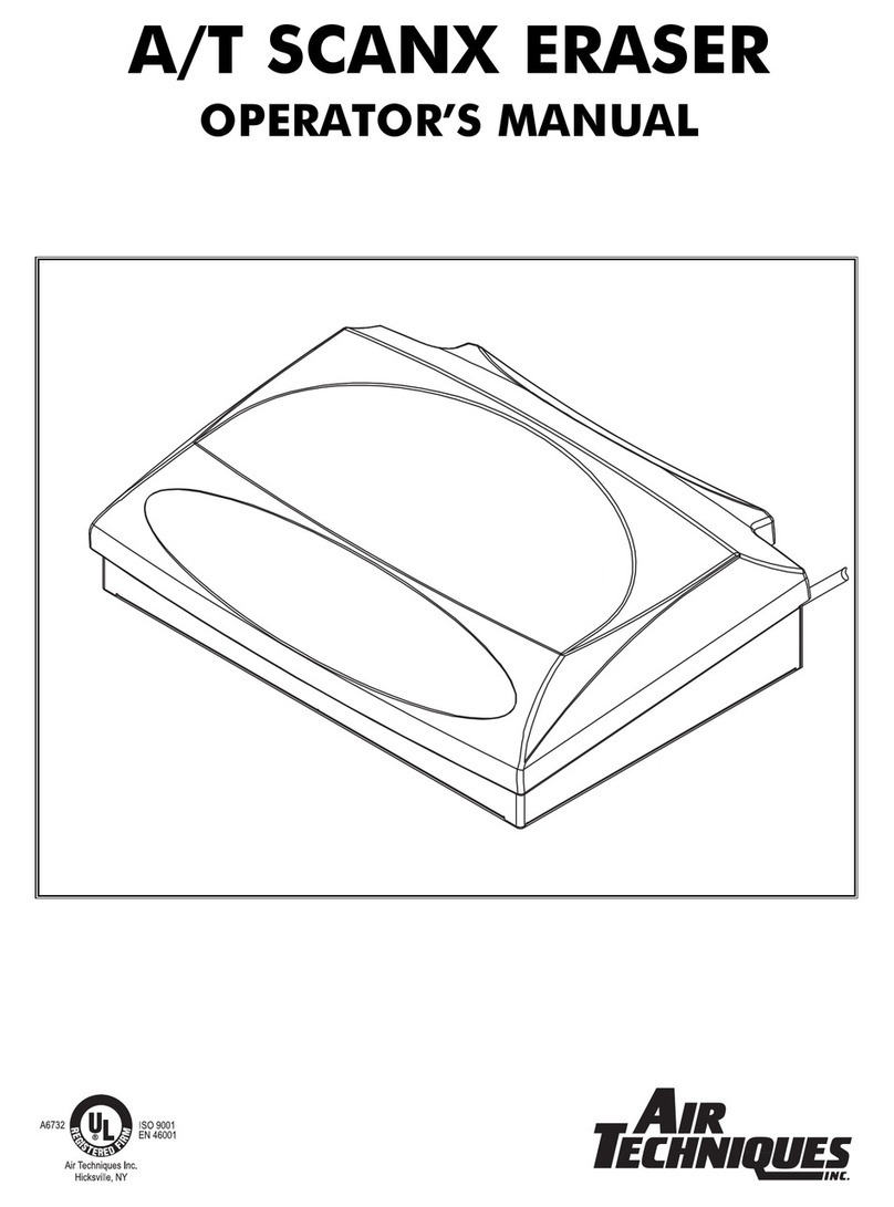 Air Techniques SCANX A Operator's manual
