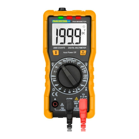 PANCONTROL PAN Minimeter User manual