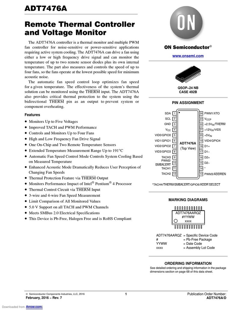 ON Semiconductor ADT7476AARQZ-R manual