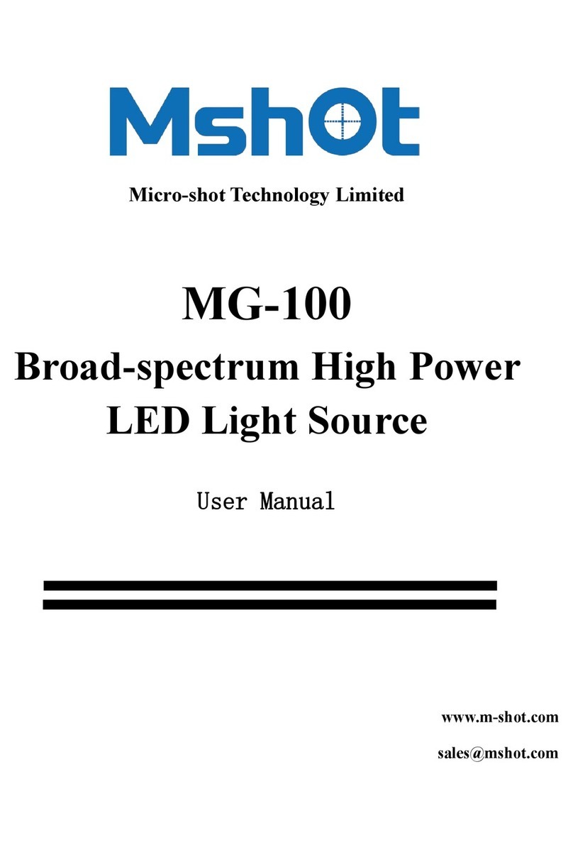 MshOt MG-100 user manual