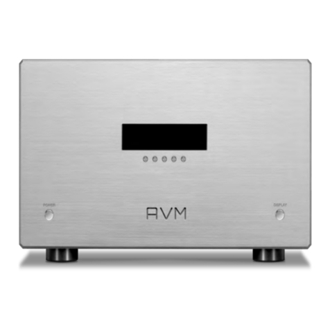 AVM OVATION MA 8.3 User manual