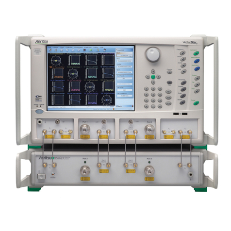 Anritsu VectorStar MN469 C Series User manual