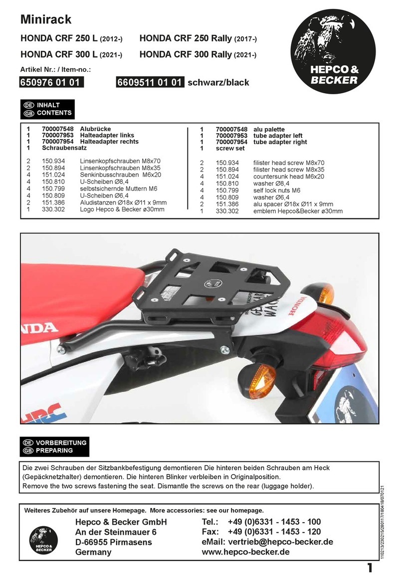 hepco & becker 650976 01 01 User manual hepco & becker 650976 01 01 User manual
