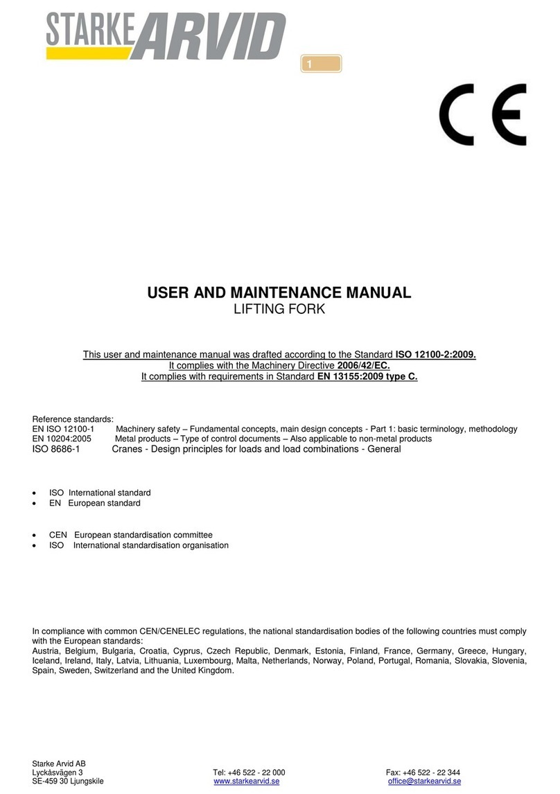 STARKE ARVID MB-06 User and maintenance manual STARKE ARVID MB-06 User and maintenance manual