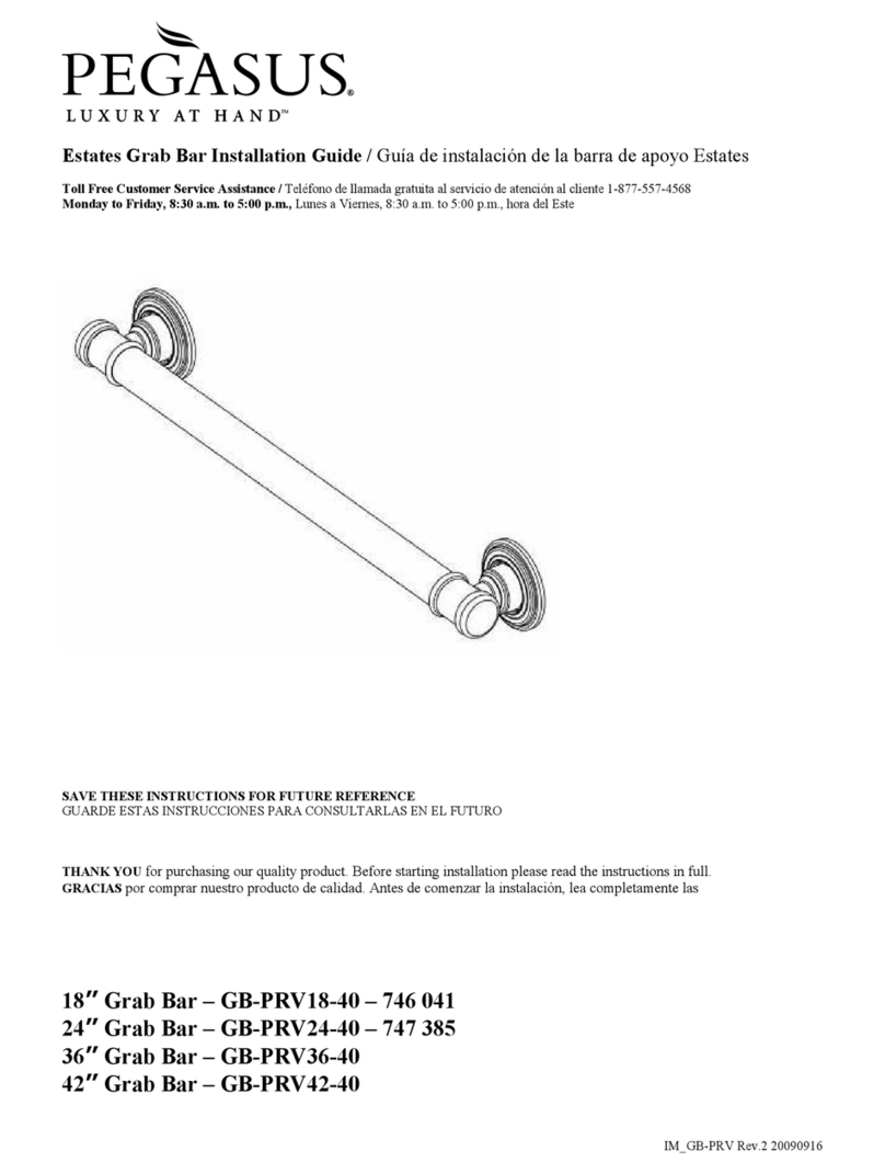 Pegasus GB-PRV18-40 installation guide
