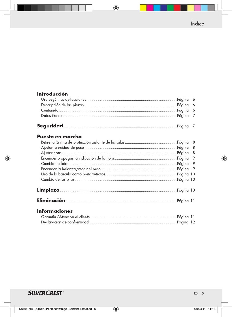Silvercrest 54385 User manual
