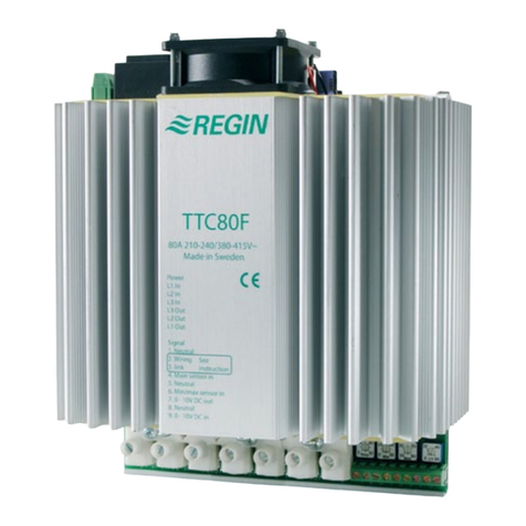 Regin TTC80F User manual