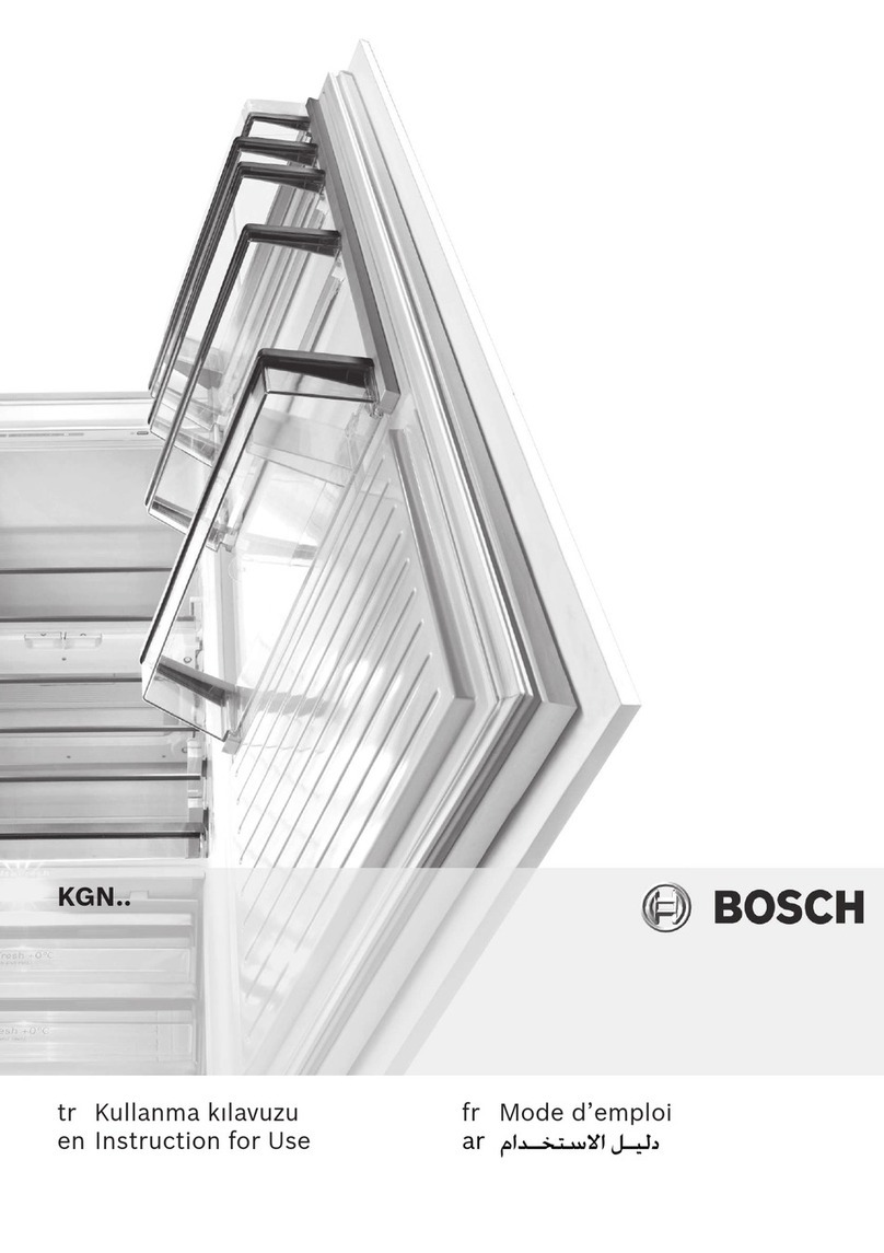 Bosch KGN Series User manual