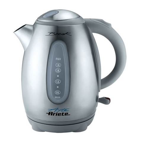 ARIETE Break Arte 2880 quick start guide