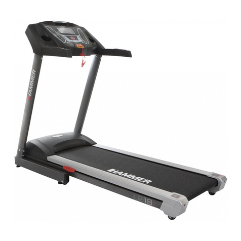 Hammer Tapis roulant LR 1Bi manual