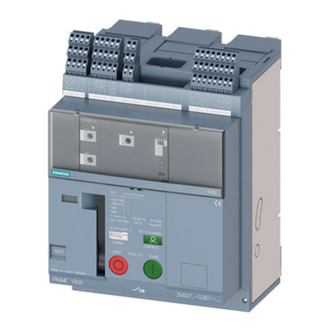 Siemens 3VA27-0 Series User manual