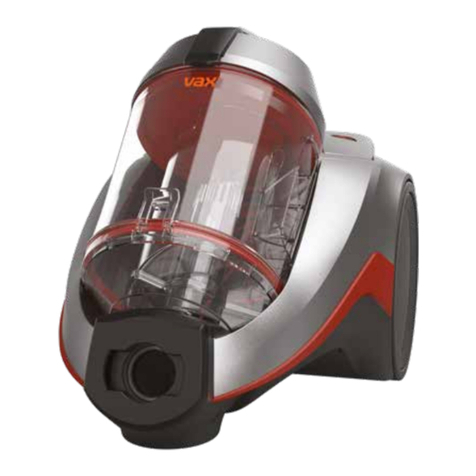 Vax Air Max Pet Installation instructions