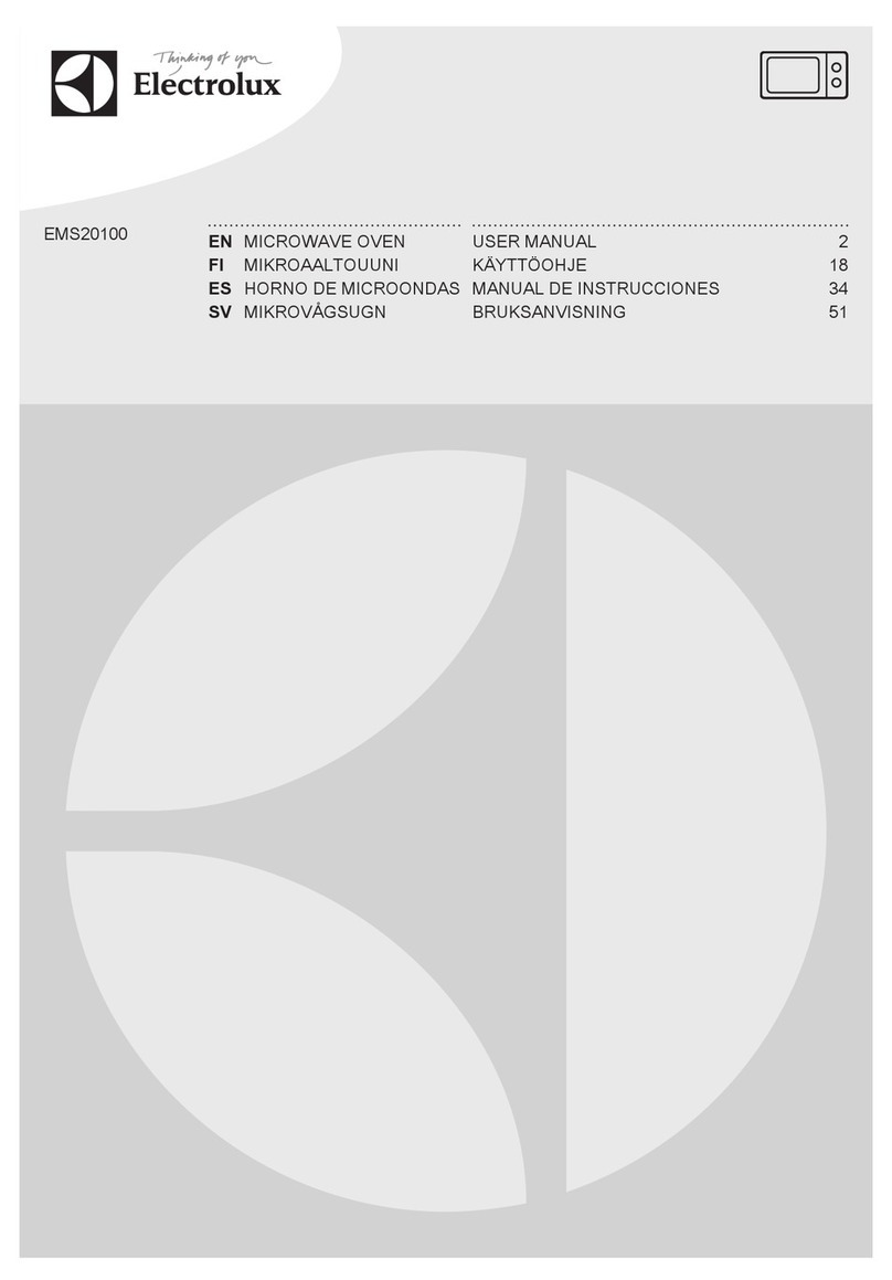 Electrolux EMS20100 user manual