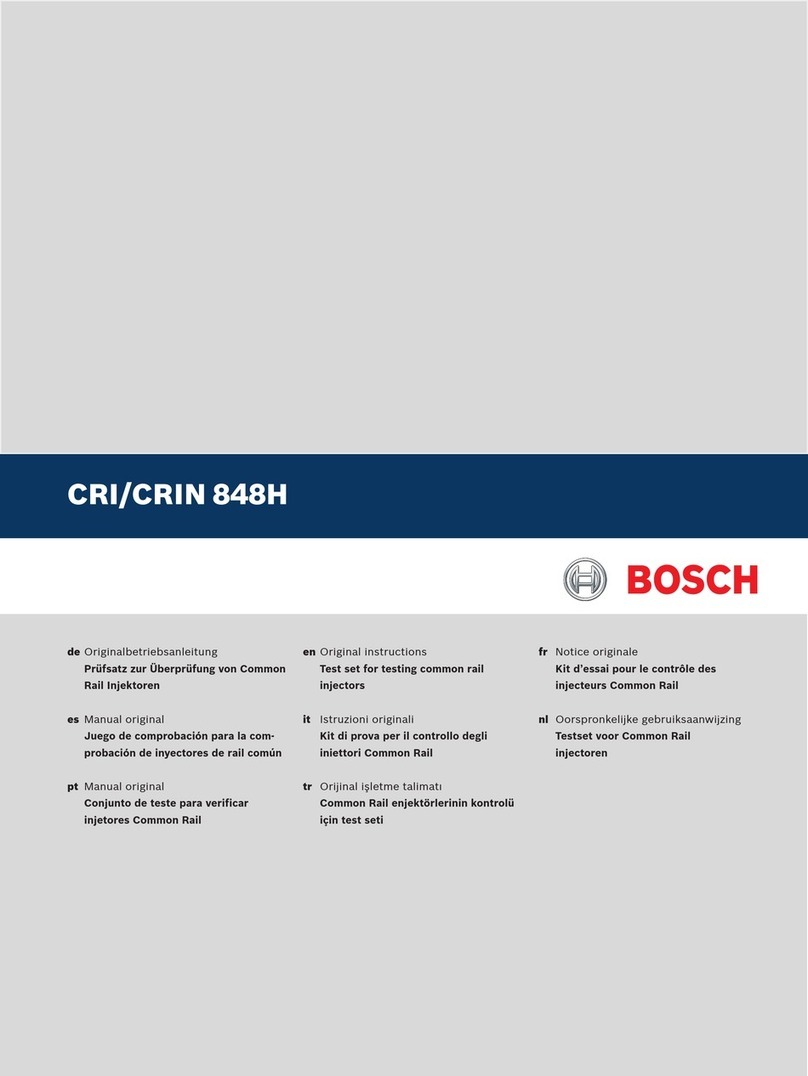 Bosch CRI 848H User manual