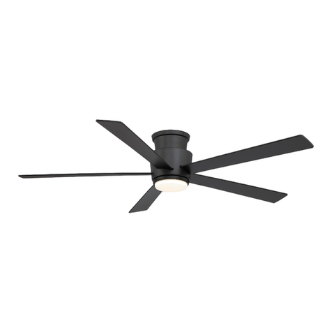 Fanimation AIREHUG LP7668LBL User manual