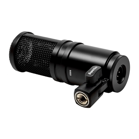 Superlux E205 quick start guide